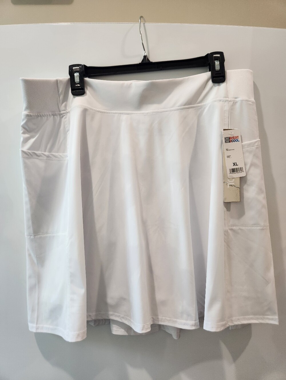 32 Degrees White Athletic Skort